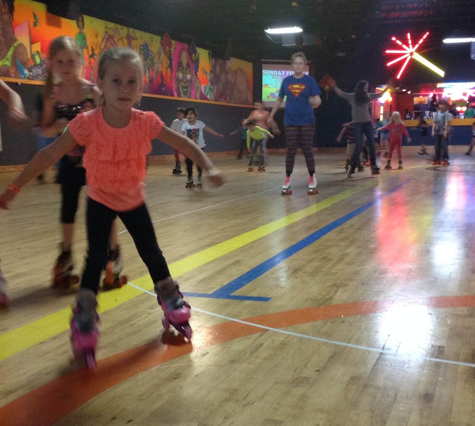 roller-skating