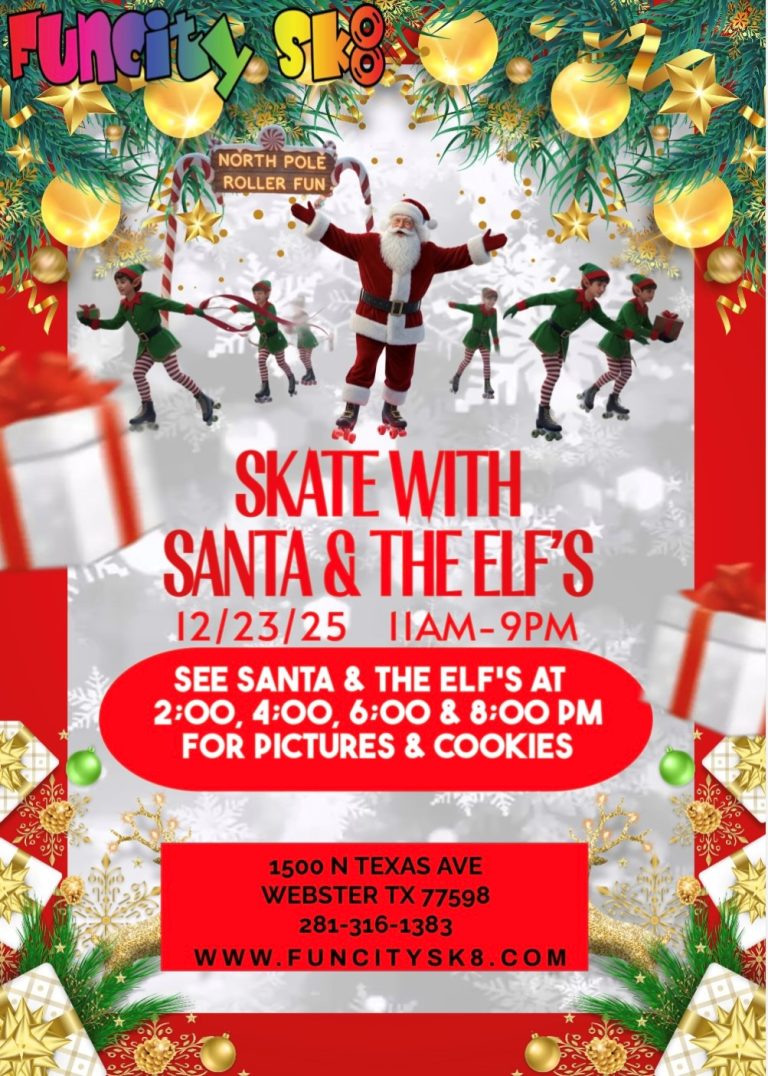 skate with Santa