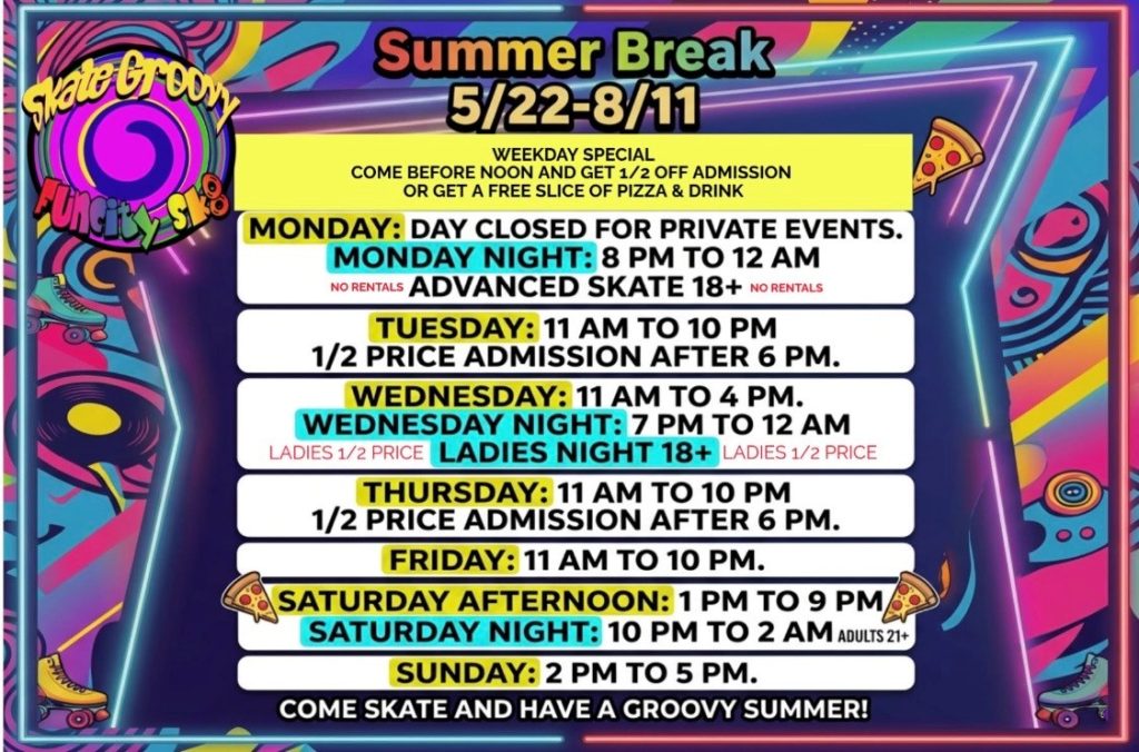 Summer Schedule